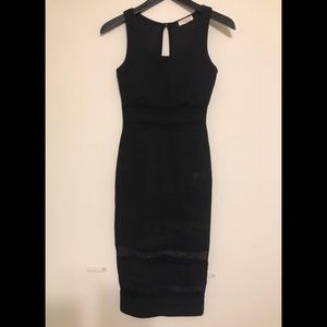 Black boutique dress size S